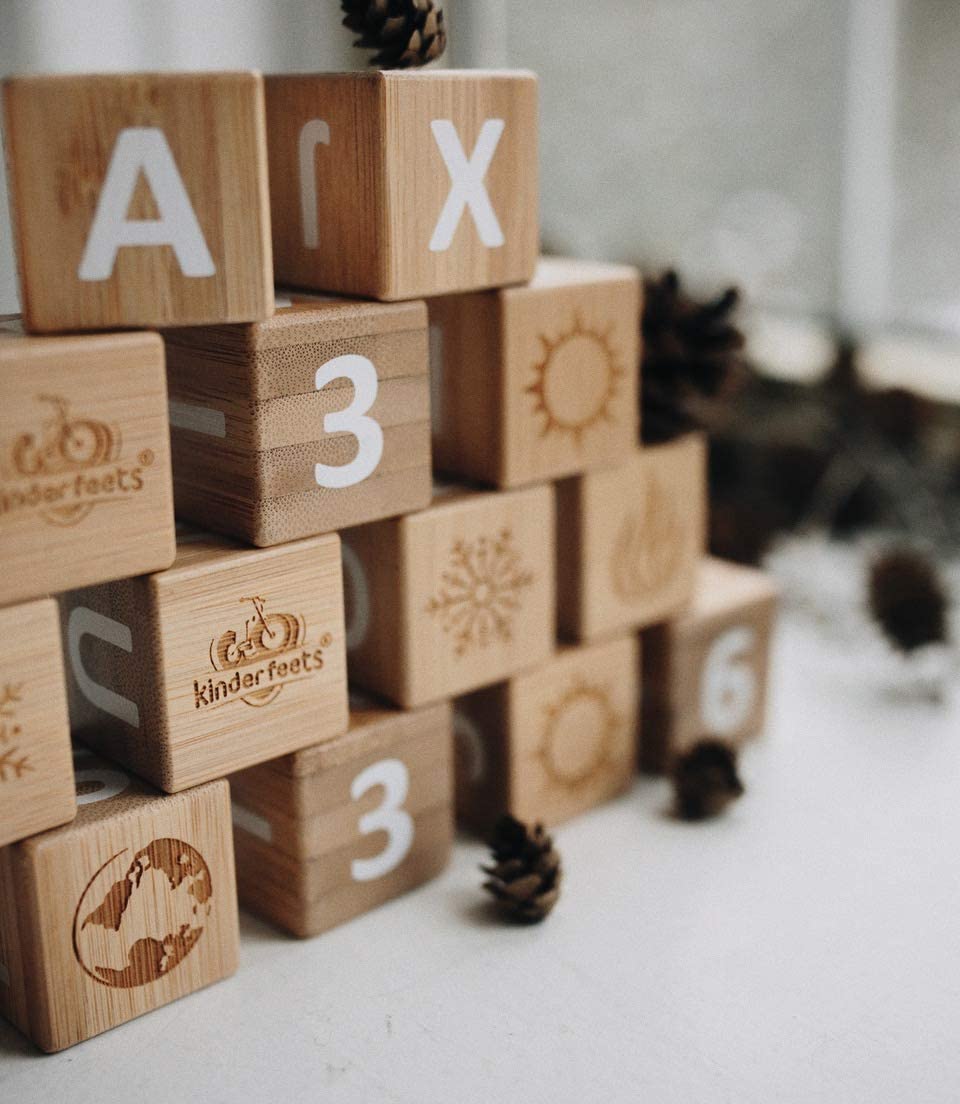 Kinderfeets - ABC Blocks Bamboo - Image 2