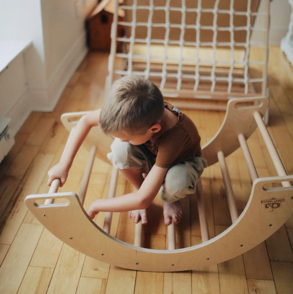 Kinderfeets - Pikler Rocking & Climbing Arch - Image 3