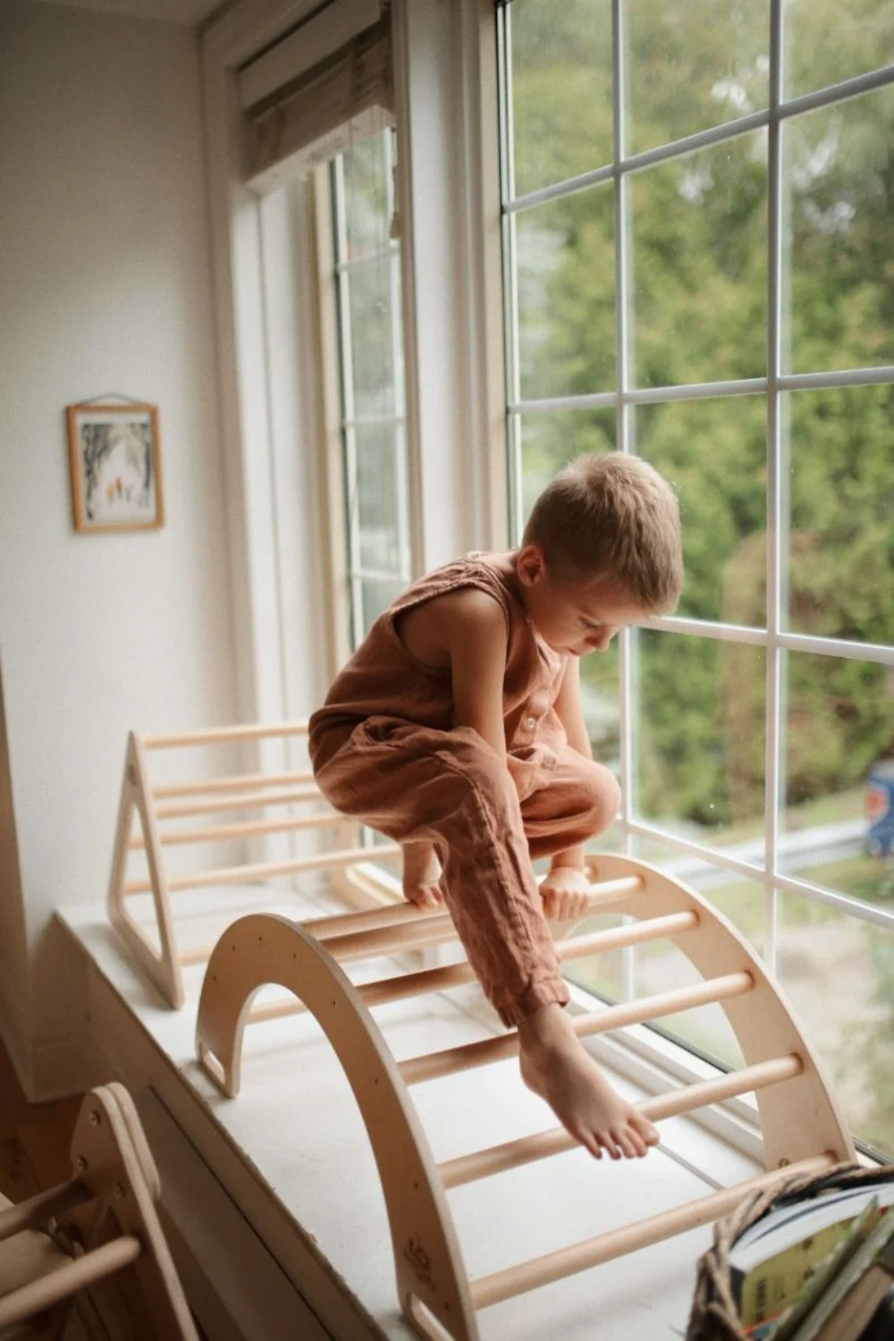 Kinderfeets - Pikler Rocking & Climbing Arch - Image 5