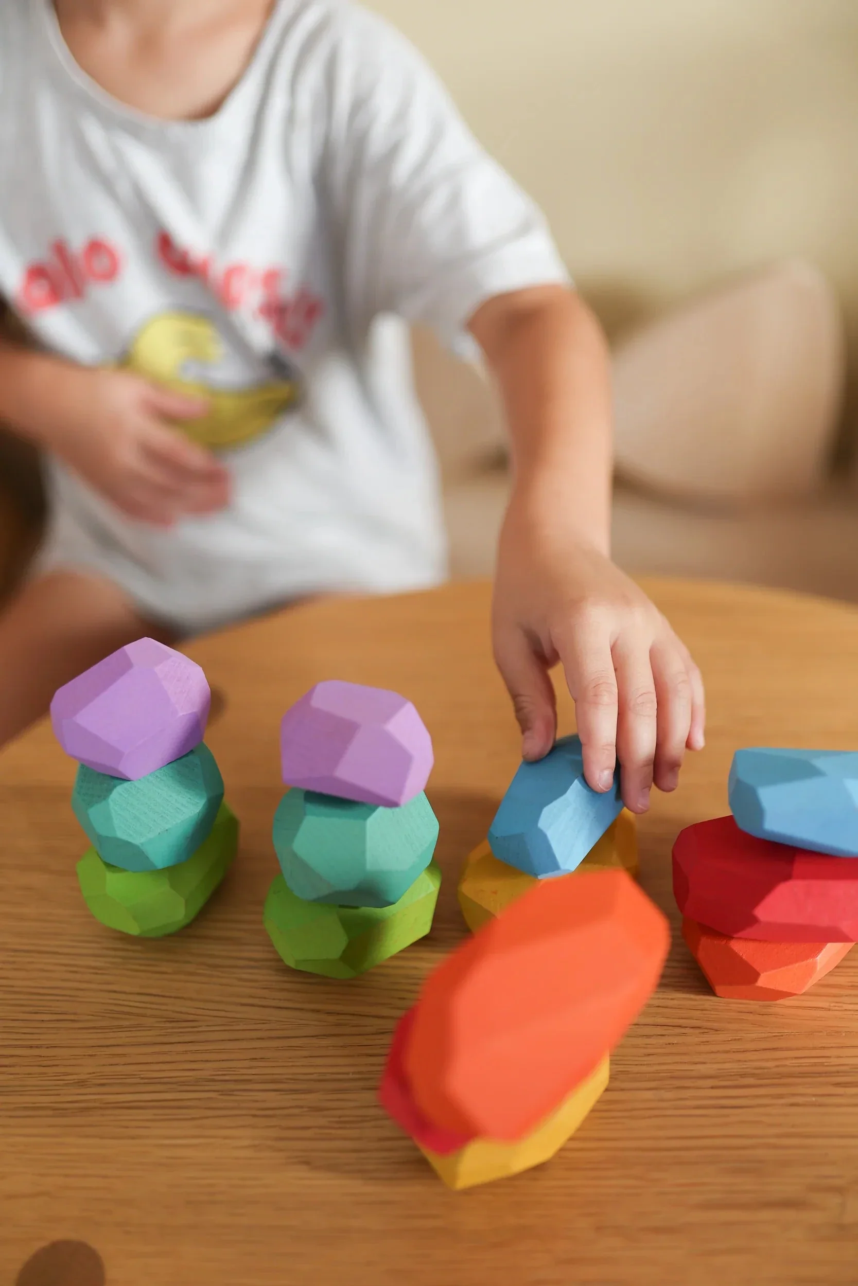 Kinderfeets - Stacking Stones - Rainbow - Image 4