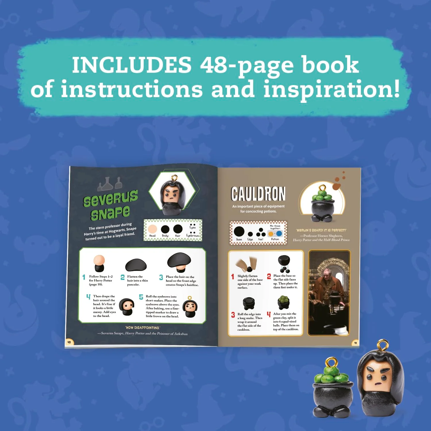 Klutz - Harry Potter Clay Charms Book & Activity Kit - Image 4