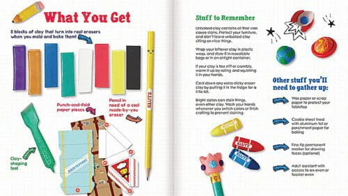 Klutz - Make Your Own Mini Erasers Activity Kit - Image 2