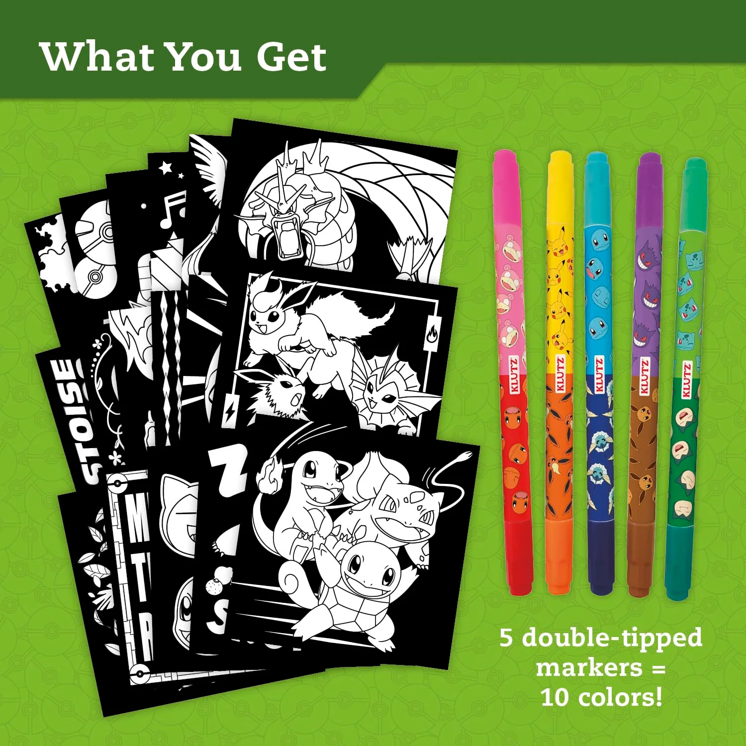 Klutz - Pokemon Stained Glass Art Activity Kit - Image 4