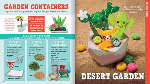 Klutz - Sew Mini Gardens - Activity Kit - Image 3
