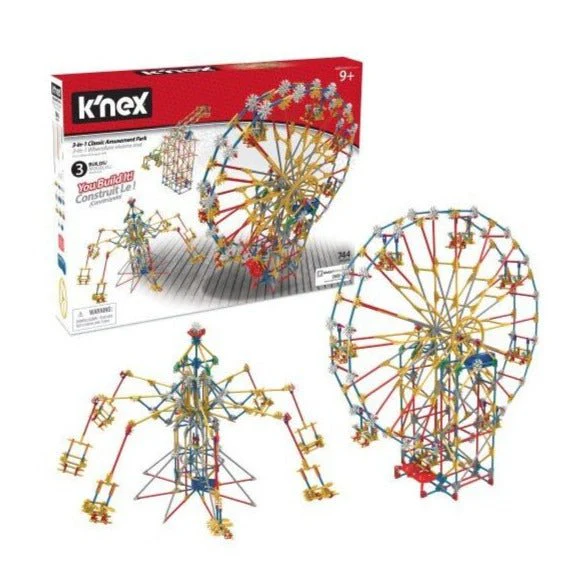 K'NEX - Building Sets - 744PC Motorized Amusement Park Set - Image 2