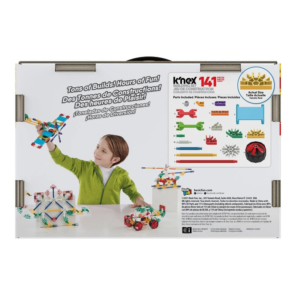 K'NEX - Classic - 141PC Beginner Set - Image 2