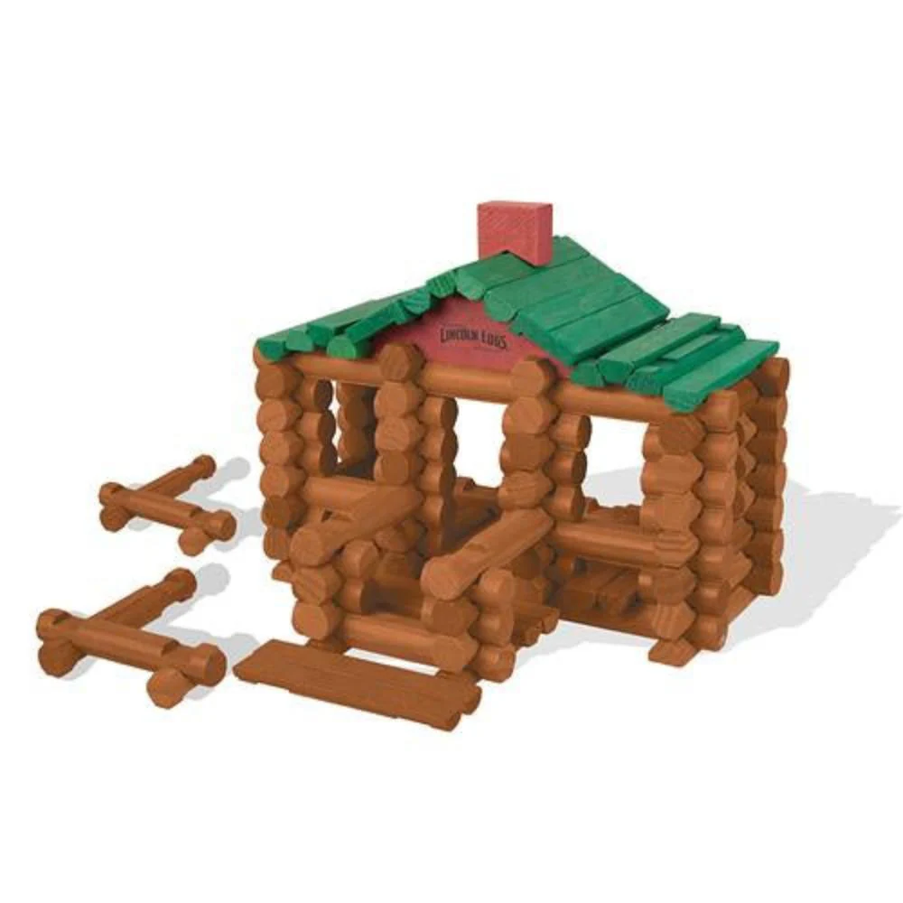 Lincoln Logs - 100th Anniversary Tin -  111pc - Image 2