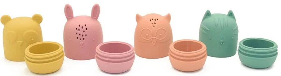 Kushies - Silisqueeze Silicone Bath Toy Set - Image 2