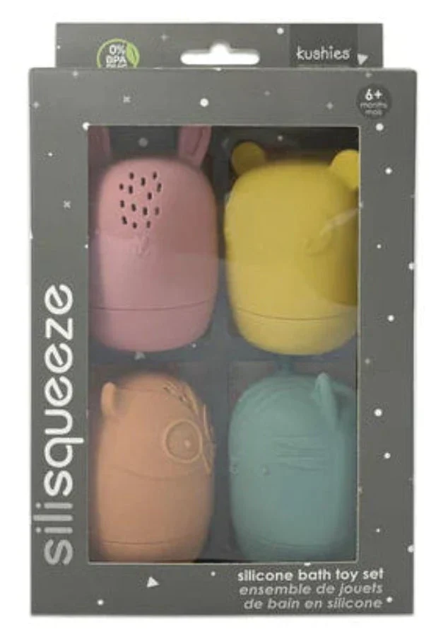 Kushies - Silisqueeze Silicone Bath Toy Set - Image 3