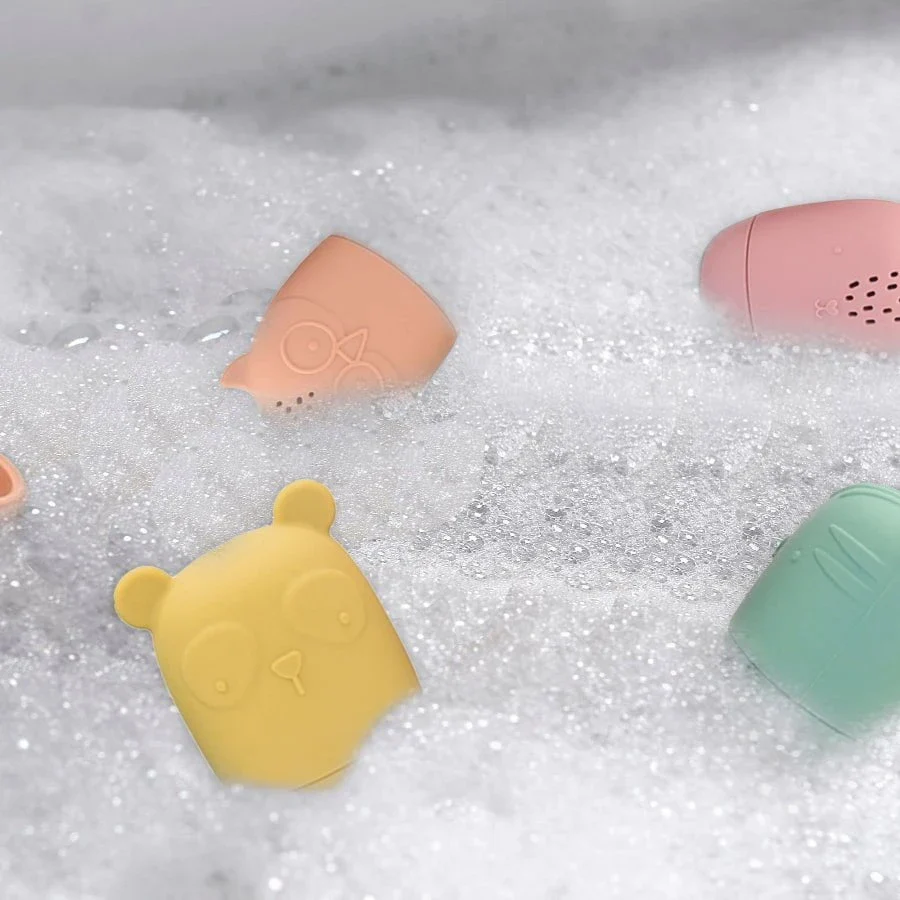 Kushies - Silisqueeze Silicone Bath Toy Set - Image 4