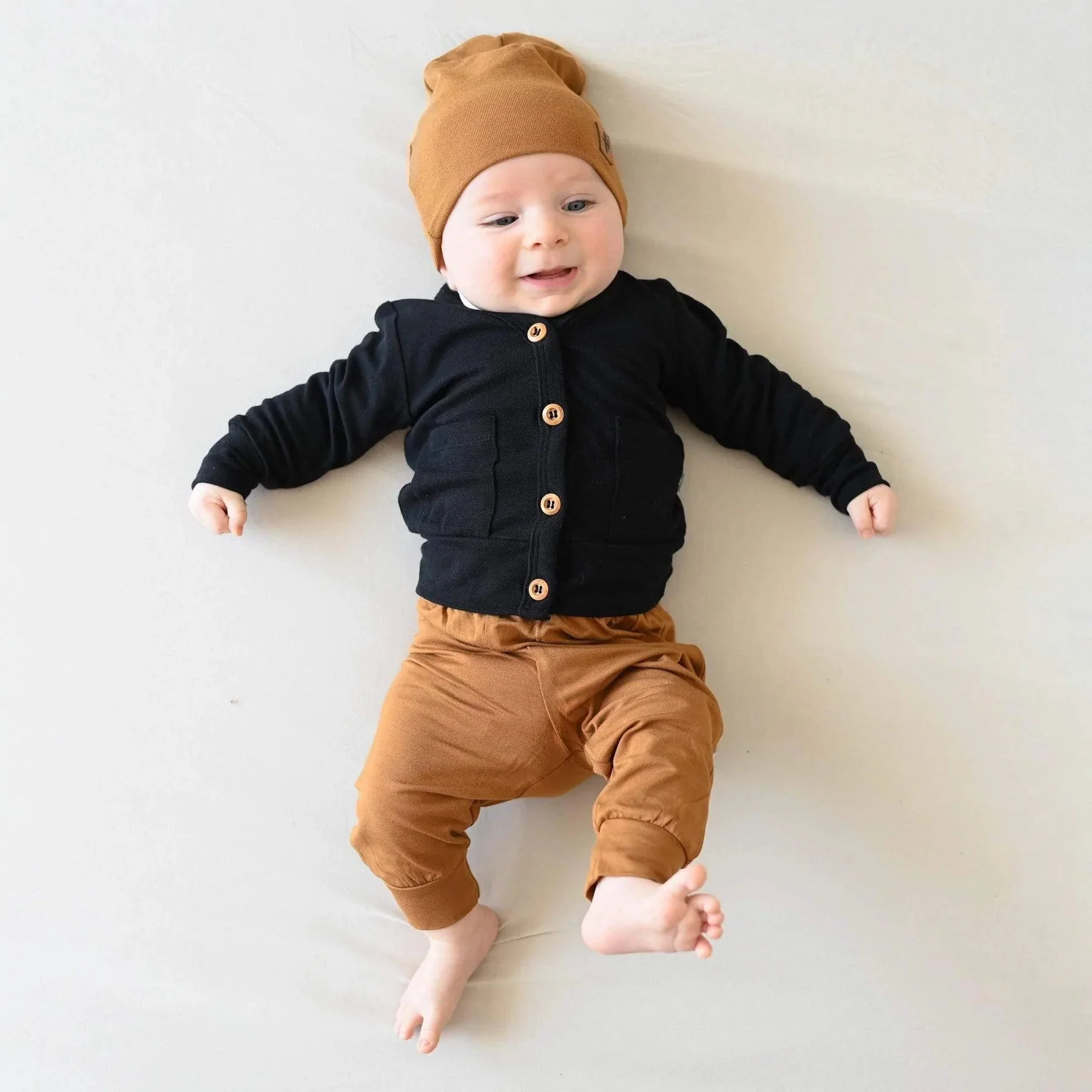 Kyte Baby - Bamboo Jersey Cardigan (Infant) - Image 8