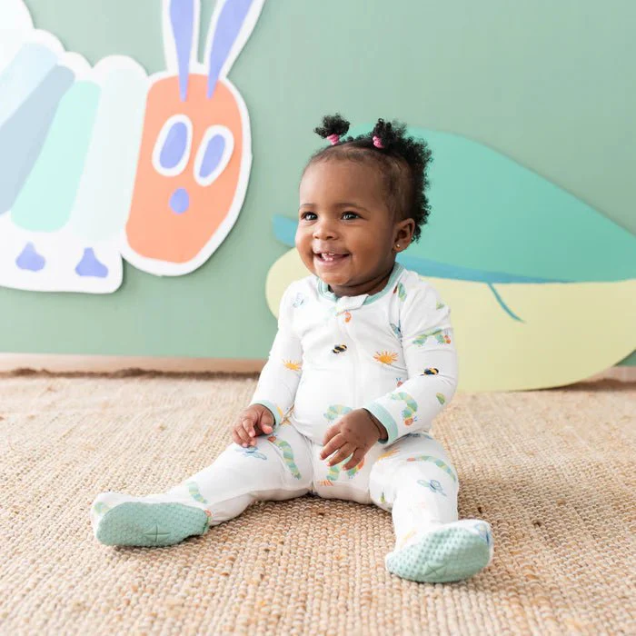 Kyte Baby - Printed Zippered Footie - Winter 2025 Collection - Image 10