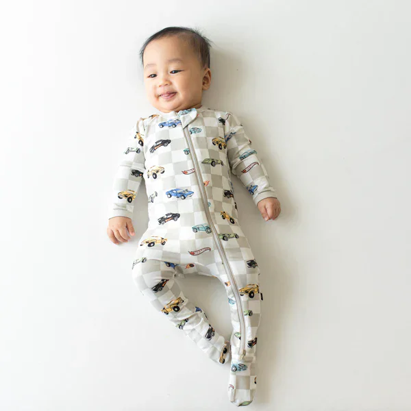 Kyte Baby - Printed Zippered Footie - Fall 2025 Collection - Image 11