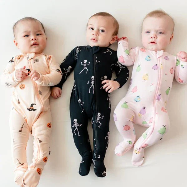 Kyte Baby - Printed Zippered Footie - Halloween 2025 Collection - Image 3