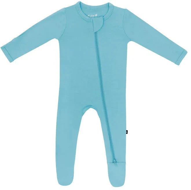 Kyte Baby - Solid Zippered Footie - Spring 2025 Collection - Image 3
