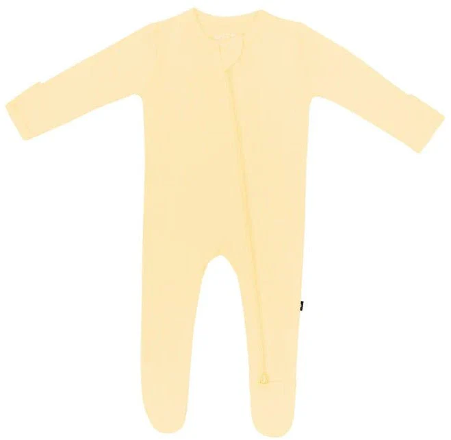 Kyte Baby - Solid Zippered Footie - Spring 2025 Collection - Image 4