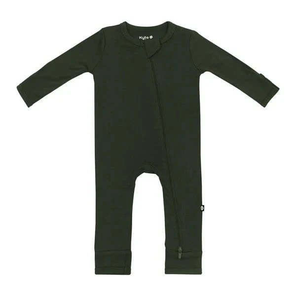 Kyte Baby - Solid Zippered Romper - Fall 2025 Collection - Image 2