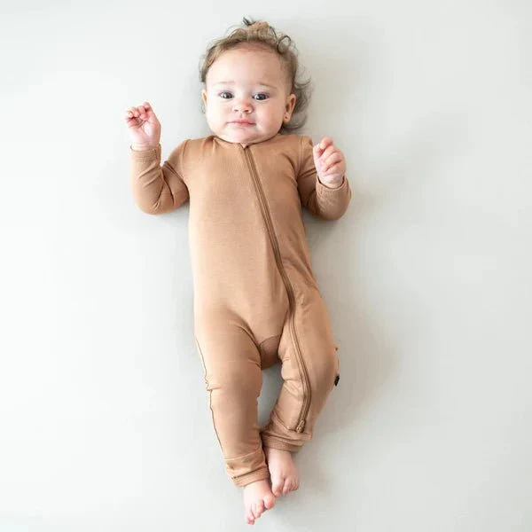 Kyte Baby - Solid Zippered Romper - Fall 2025 Collection - Image 5