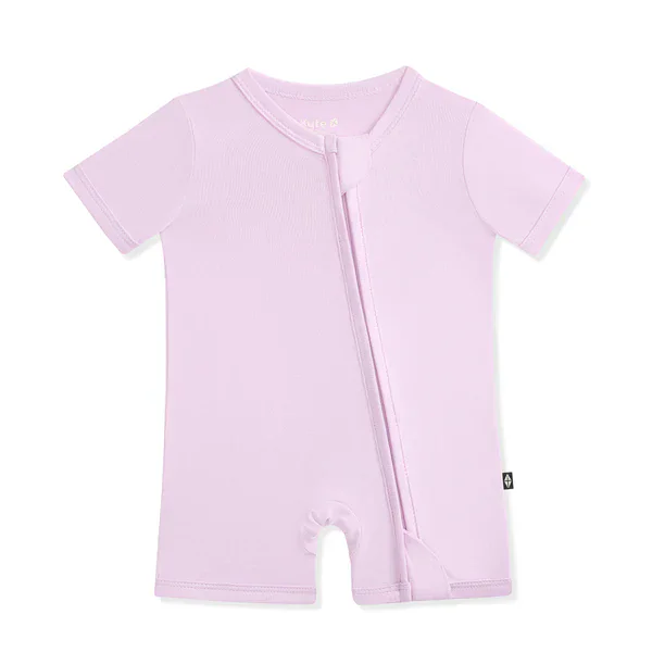Kyte Baby - Zipper Shortall Romper - Solids - Spring 2026 Collection - Image 2