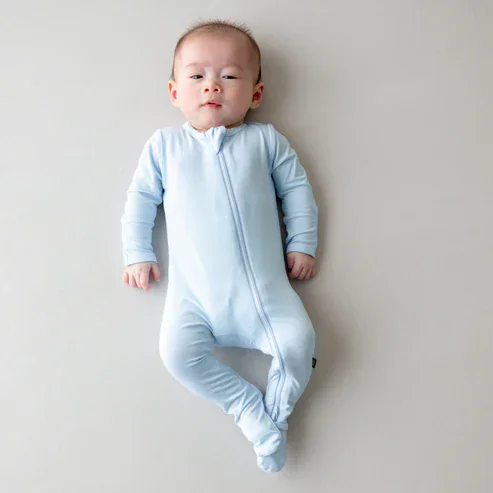 Kyte Baby - Zippered Footie - Solids - Spring 2026 Collection - Image 5