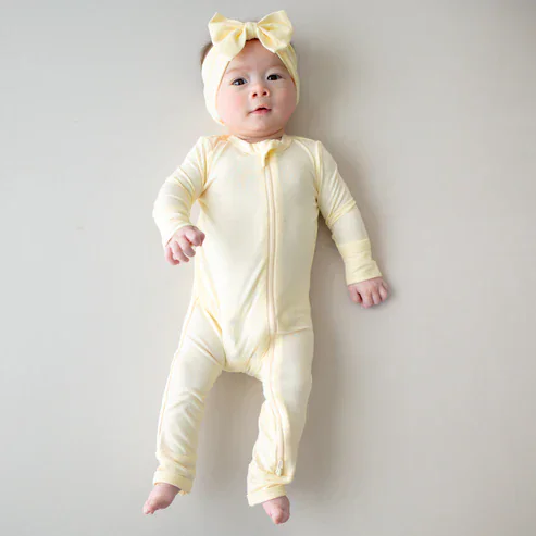 Kyte Baby - Zippered Romper - Solids - Spring 2026 Collection - Image 5