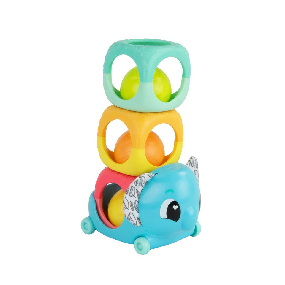 Lamaze - Stack, Rattle & Roll Block Set