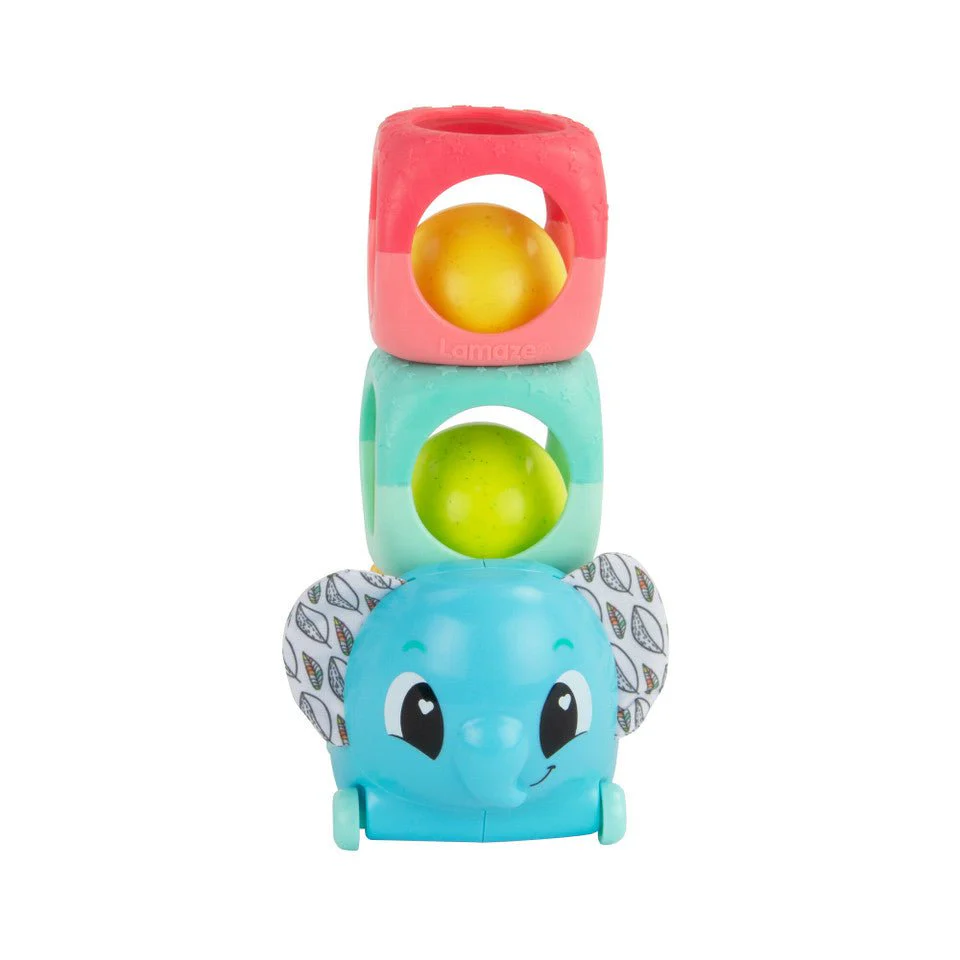 Lamaze - Stack, Rattle & Roll Block Set - Image 2