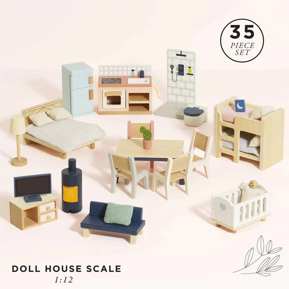 Le Toy Van - Doll House Furniture - Complete Set - Image 2