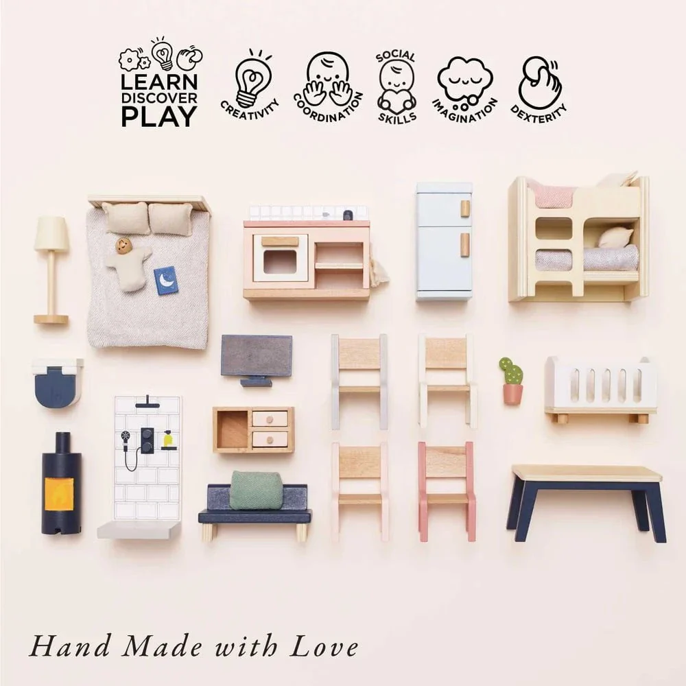 Le Toy Van - Doll House Furniture - Complete Set - Image 4