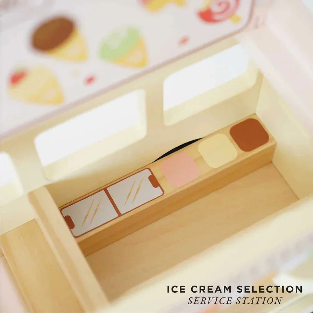 Le Toy Van - Doll House Vehicle - Ice Cream Van - Image 5