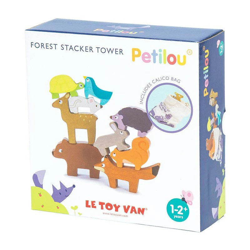 Le Toy Van - Forest Stacker Tower & Bag - Image 4