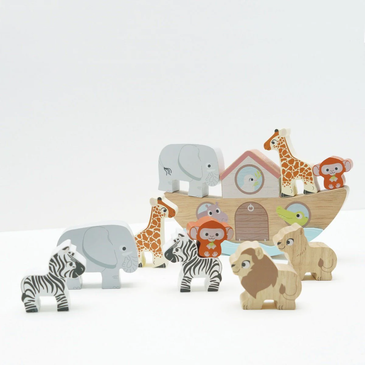 Le Toy Van - Noah's Balancing Ark - Stacking Toy - Image 2