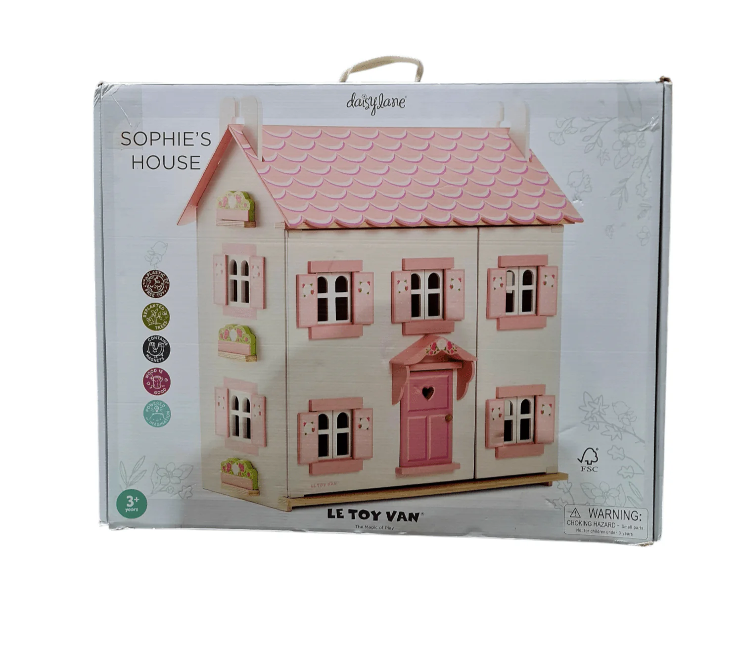 Le Toy Van - Premium Sophie's Wooden Dollhouse - OPEN BOX