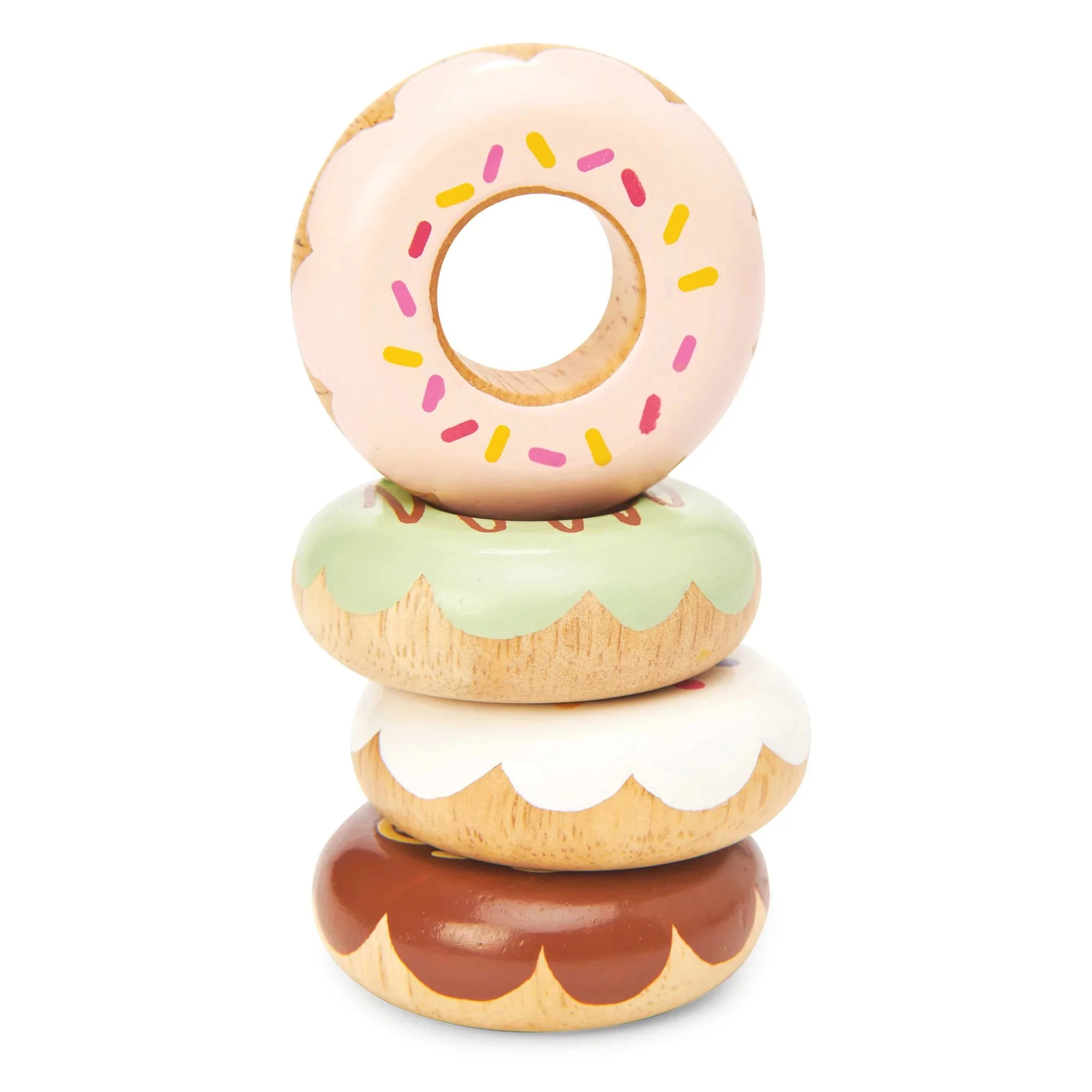 Le Toy Van - Wooden Donut Set - Image 4