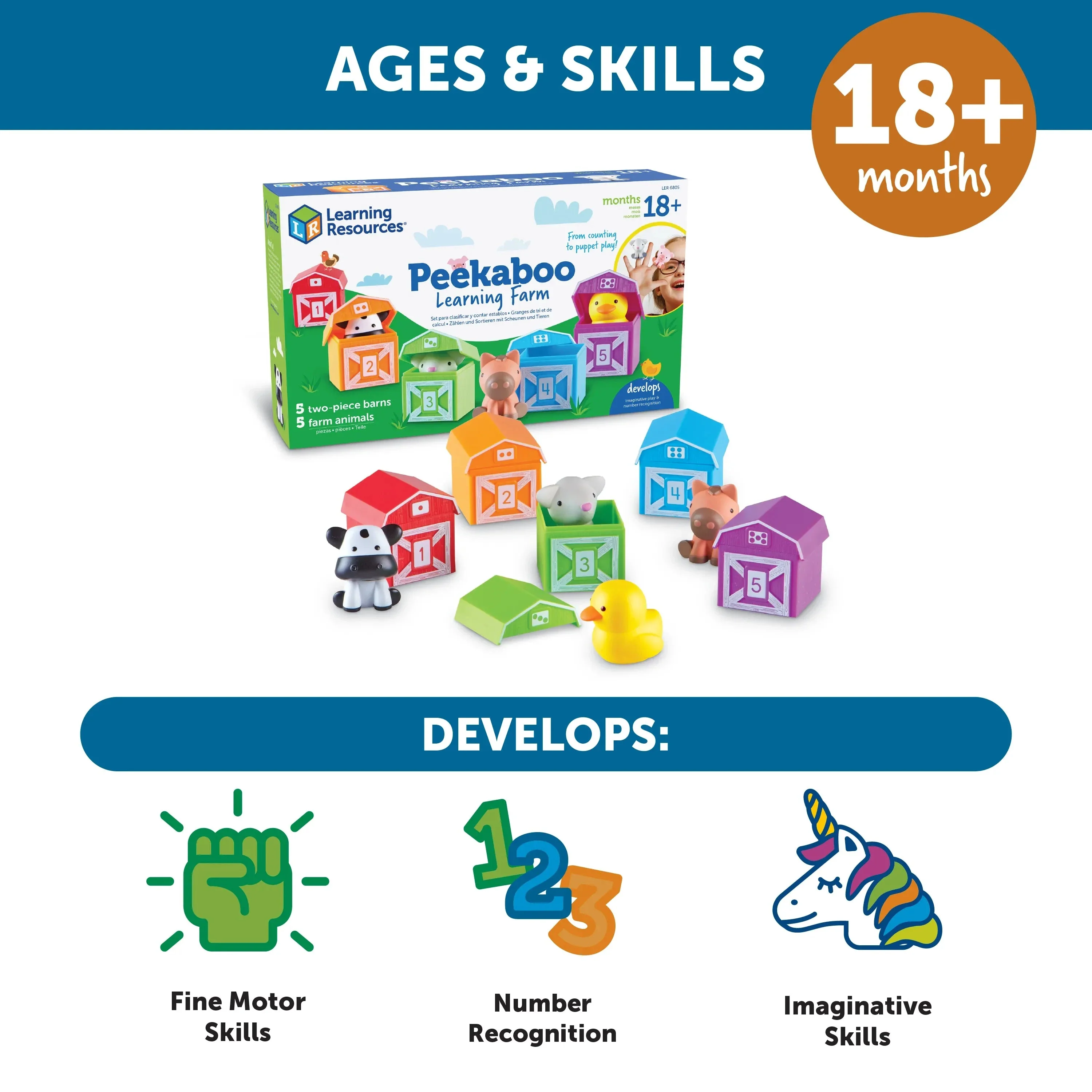 Learning Resources - Peekaboo Learning Farm - Image 5