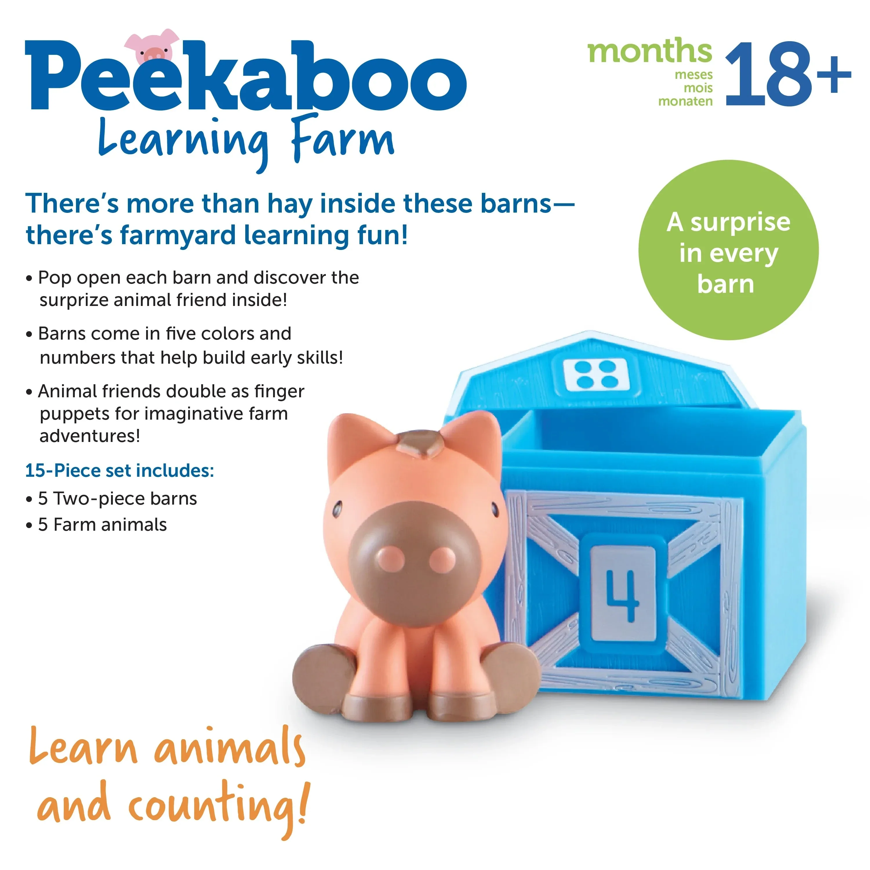 Learning Resources - Peekaboo Learning Farm - Image 6