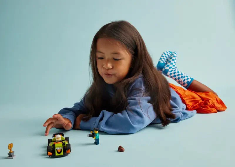 LEGO - City - Green Race Car - Image 6
