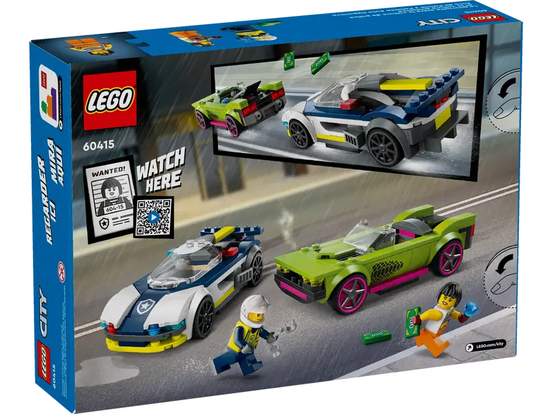 LEGO - City - Police Car and Muscle Car Chase - Image 8