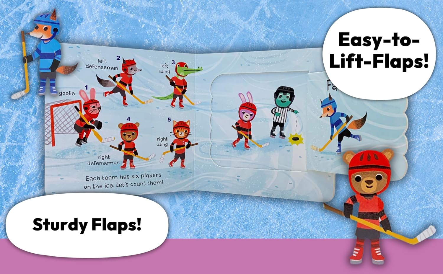 Let's Play Hockey (Board Book) - Image 3