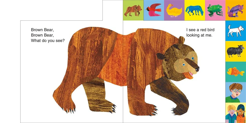 Lift-the-Tab: Brown Bear, Brown Bear, What Do You See? 50th Anniversary Edition (Board Book) - Image 2
