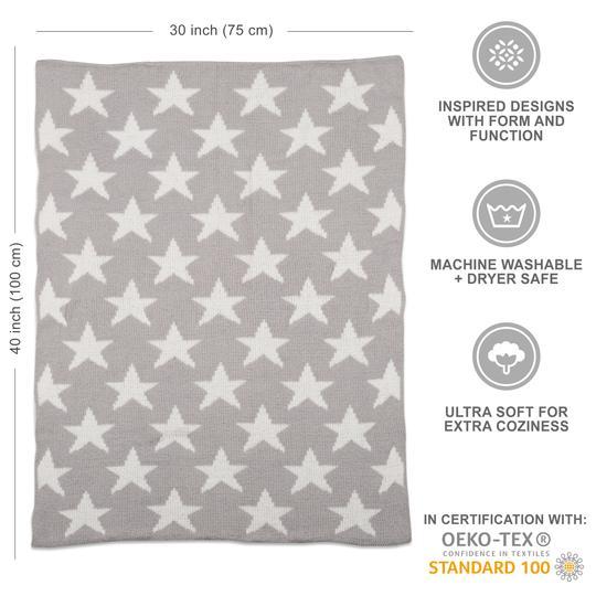 Living Textiles - Chenille Baby Blanket - Image 6