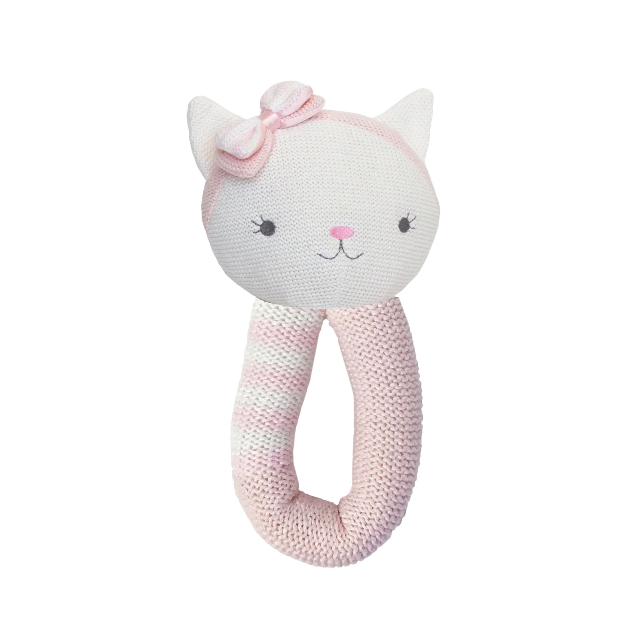 Living Textiles - Cotton Knitted Rattle