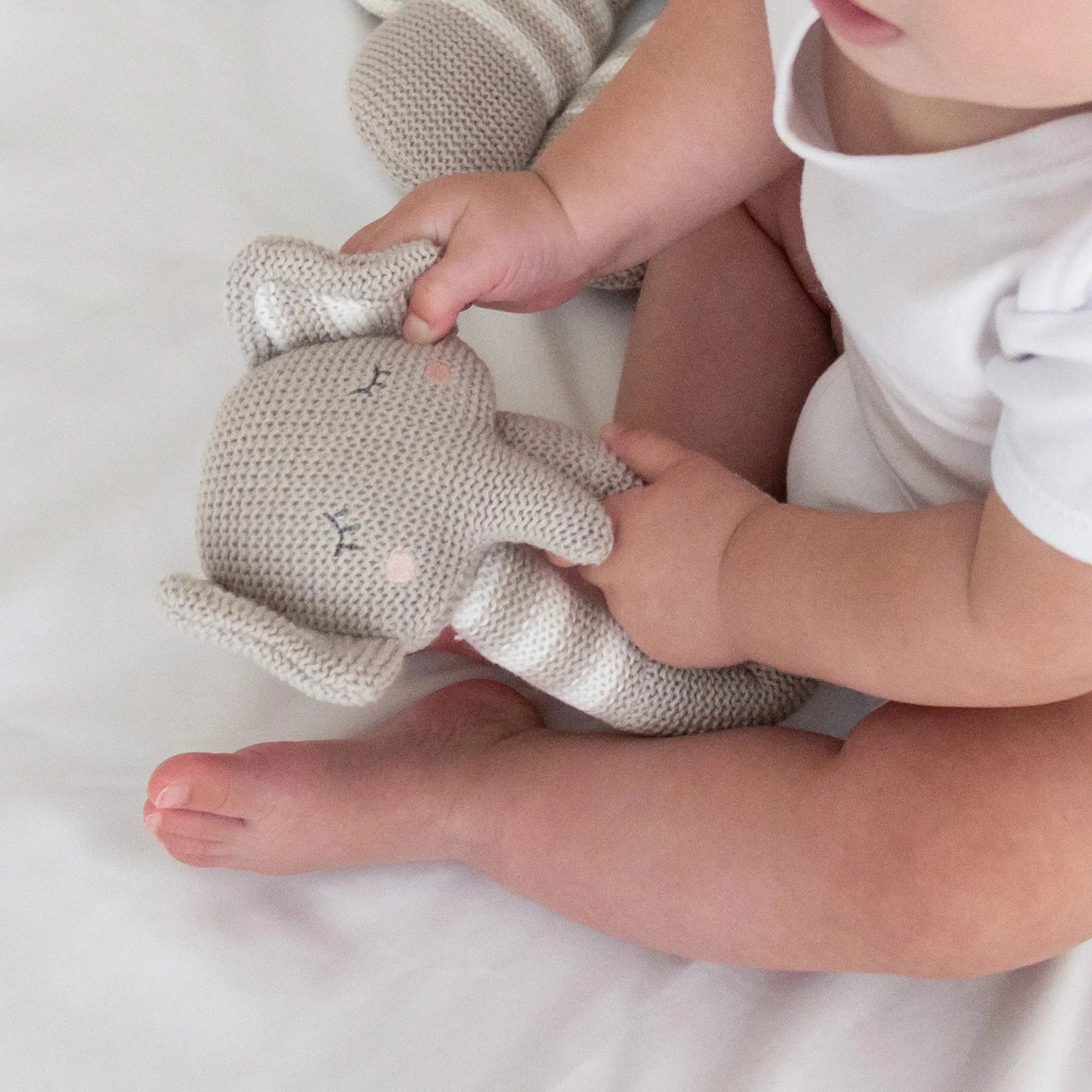 Living Textiles - Cotton Knitted Rattle - Image 6