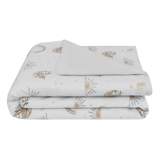 Living Textiles - Jersey Sherpa Baby Blanket