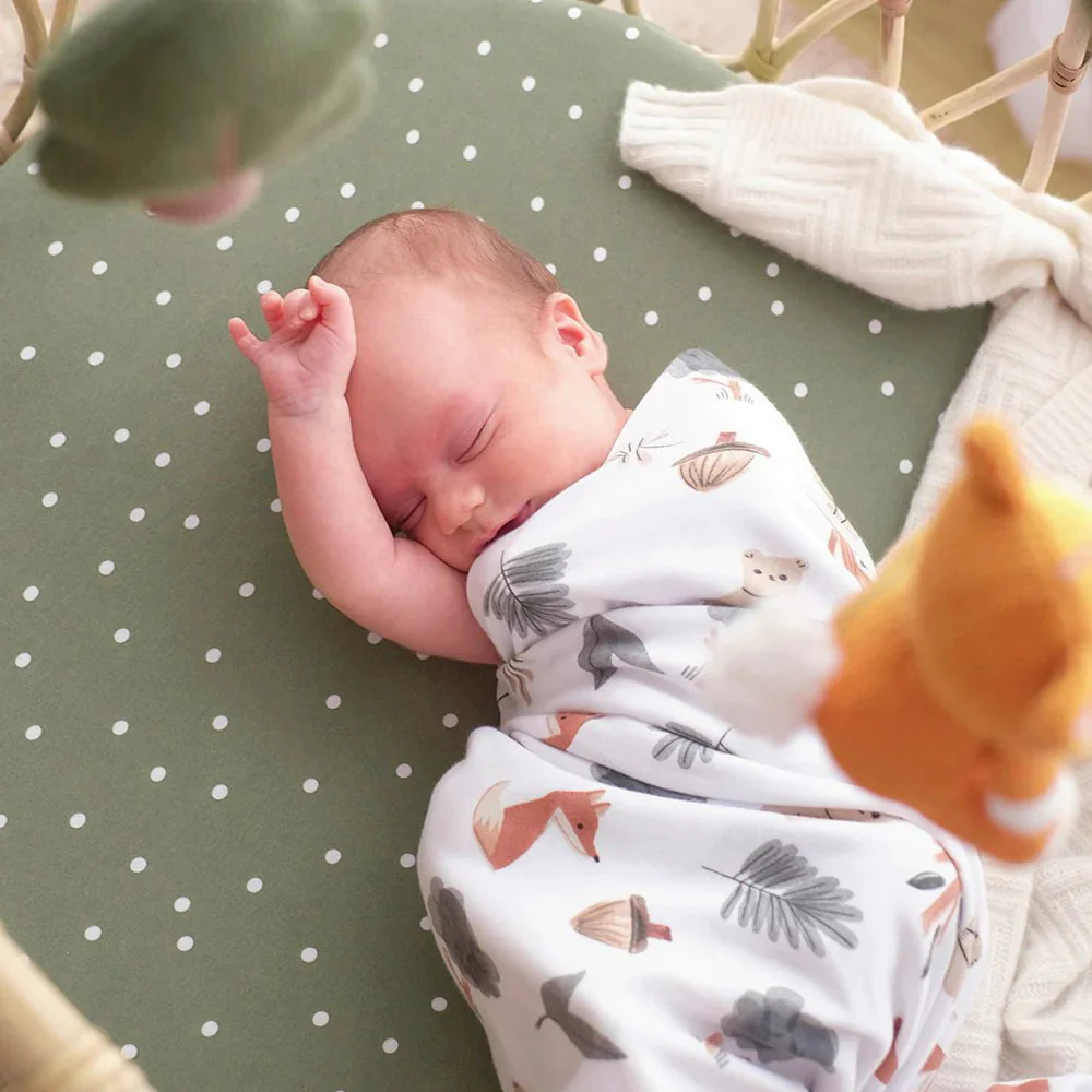 Living Textiles - Jersey Swaddle - 2pk - Image 8