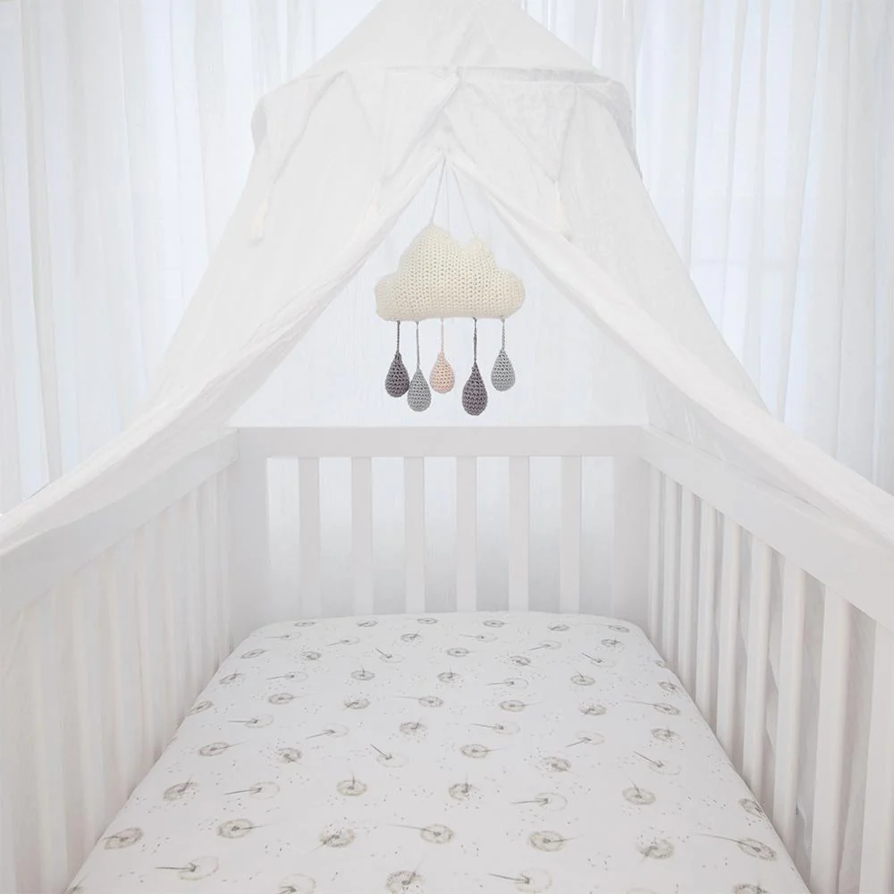 Living Textiles - Organic Muslin Fitted Crib Sheet (2 pk) - Image 9