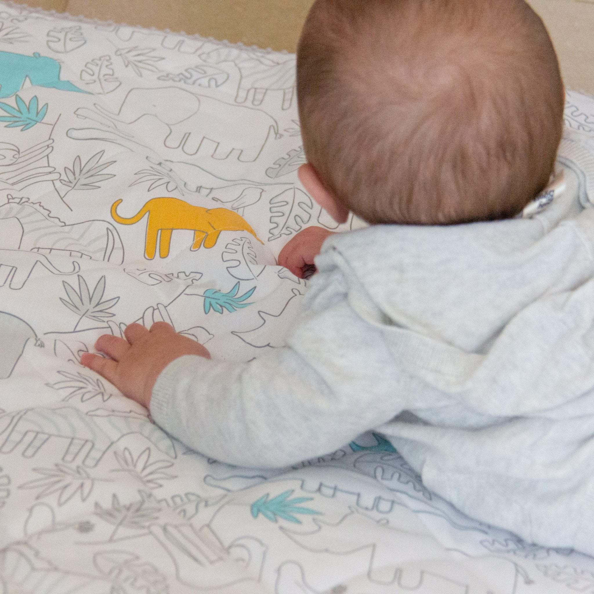 Lolli Living - Safari 4pc Crib Bedding Set - Image 6