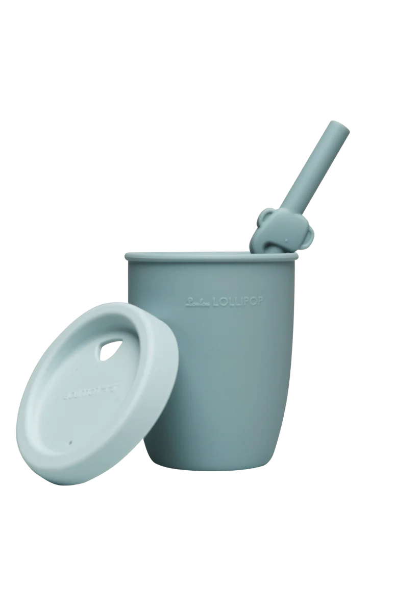 Loulou Lollipop - Born To Be Wild - Silicone Cup with Straw - Image 3