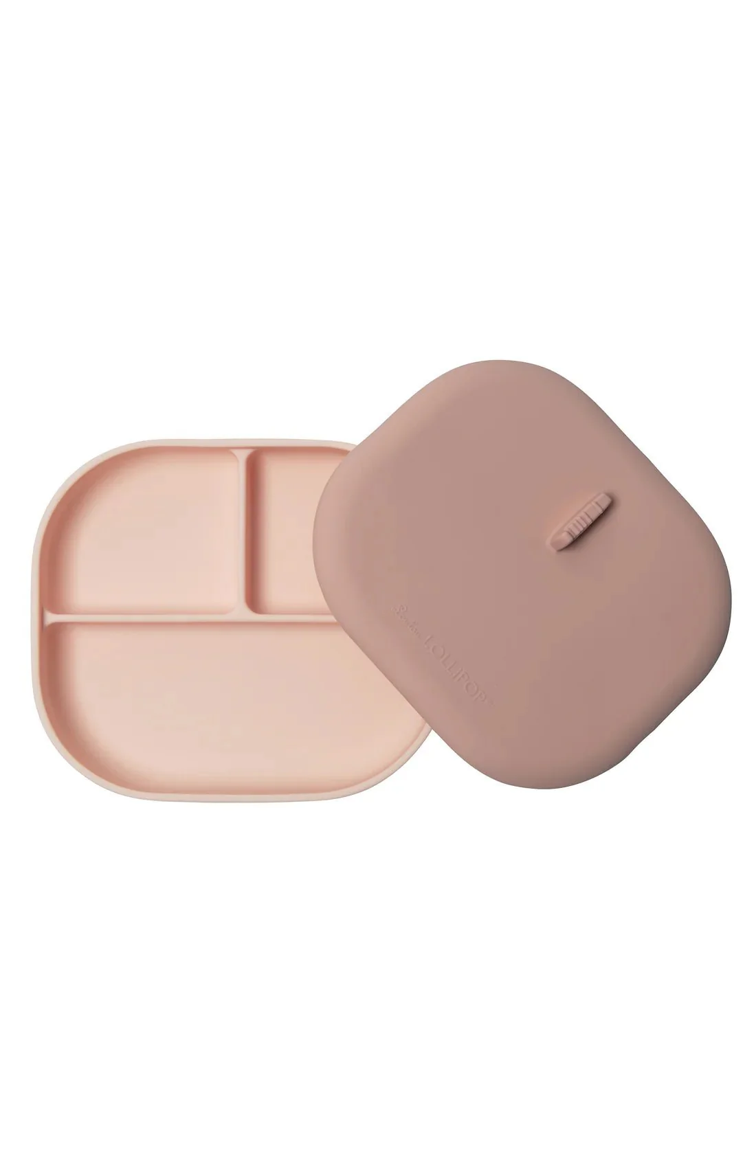 Loulou Lollipop - Silicone Divided Plate with Lid - Born To Be Wild - Image 2