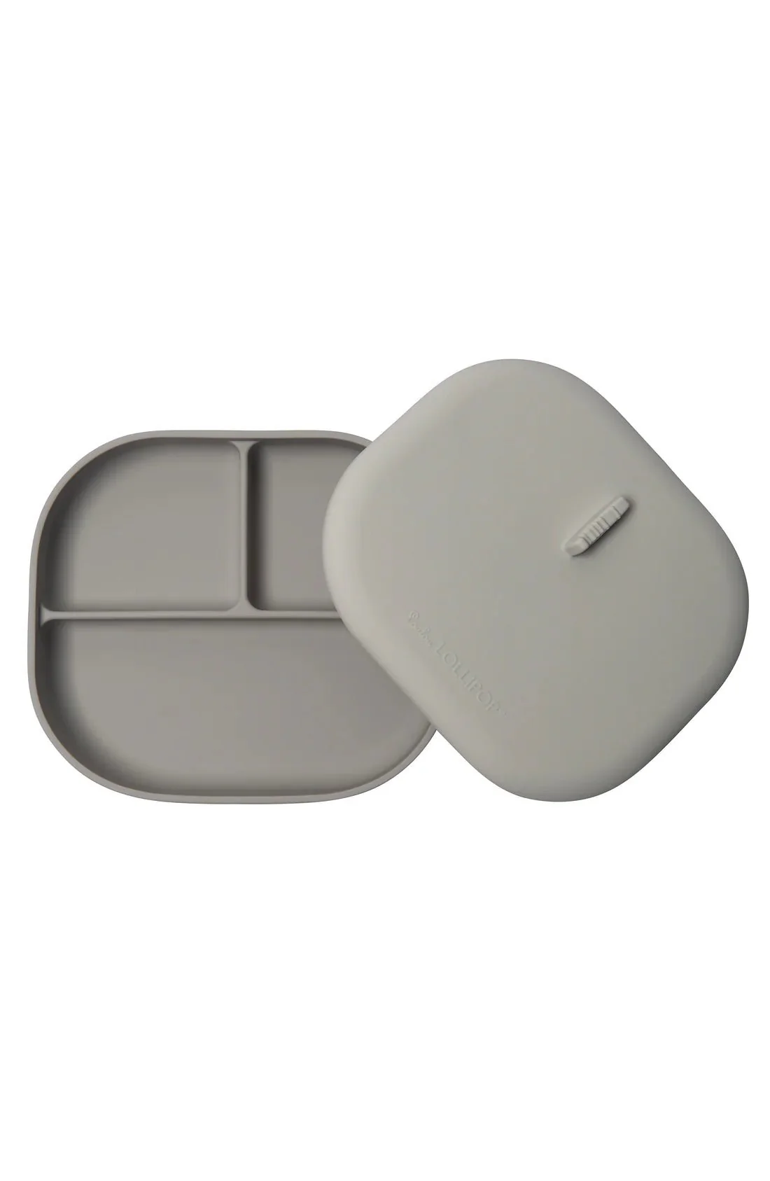 Loulou Lollipop - Silicone Divided Plate with Lid - Born To Be Wild - Image 3